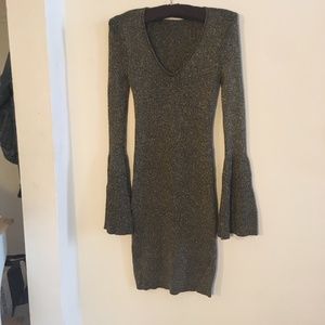 Cocktail/Party dress BCBG Generation...black/gold